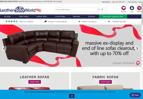 Leather Sofa World