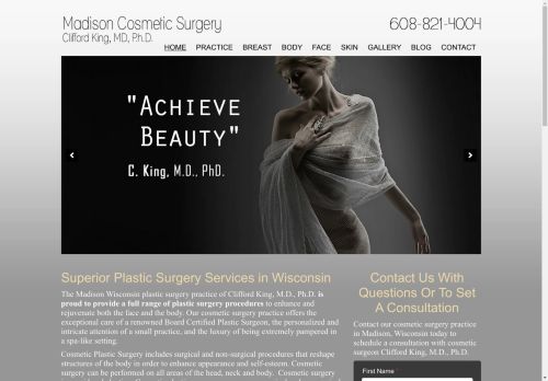 Clifford King, M.D., Ph.D. | Plastic and Cosmetic Surgeons in Madison Wisconsin