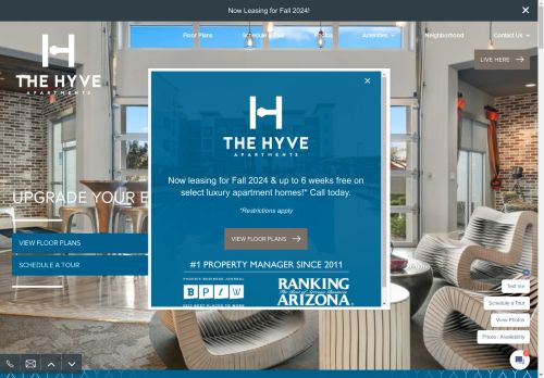 The Hyve Apartments in Tempe Arizona For Rent