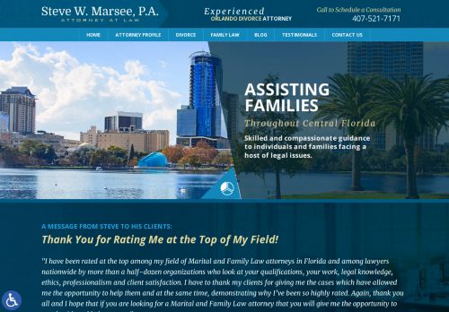 Law Offices of Steve W Marsee | Family Law attorney in Orlando FL