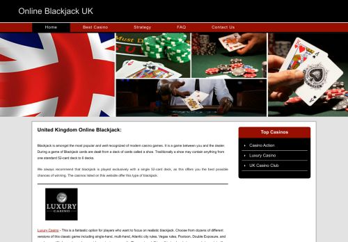 Online Blackjack UK.co.uk