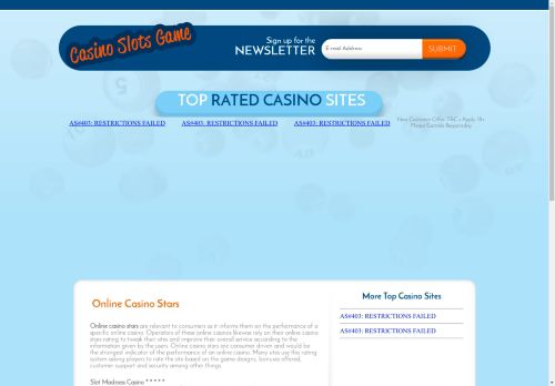 Online Casino Stars