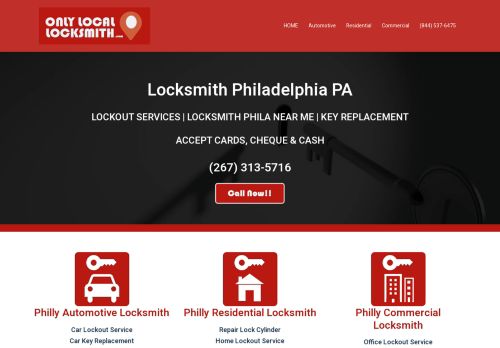 Only Local Locksmith: Locksmith Philadelphia