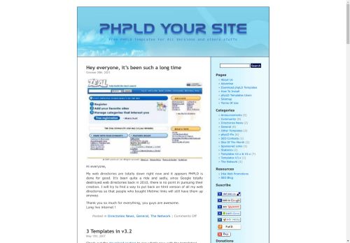 PHPLD Your Site