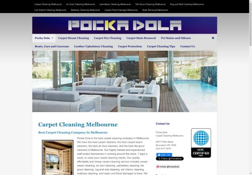 Pocka Dola | Carpet and Upholstery cleaning services in Melbourn AU 