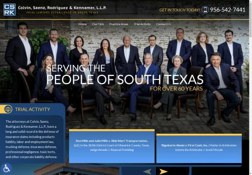 Colvin, Chaney, Saenz & Rodriguez, L.L.P. | Civic litigation attorneys in South Texas