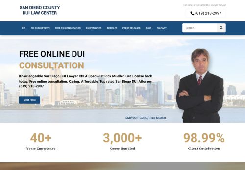 San Diego County DUI Law Center 