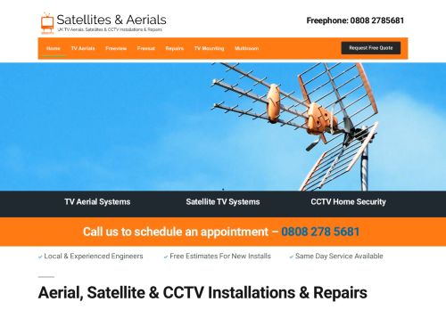 Satellites & Aerials