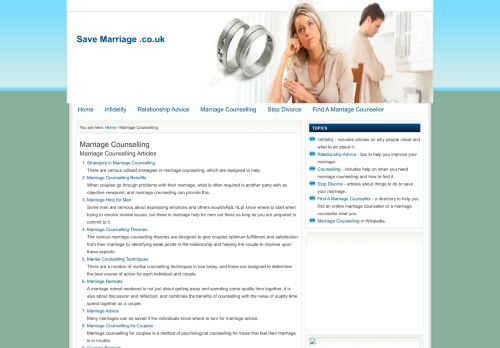 SaveMarriage.co.uk: Marriage Counselling