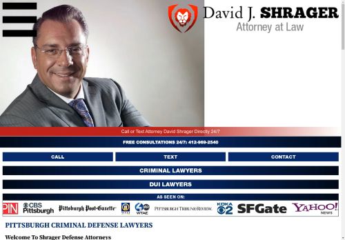Shrager Defense Attorneys, David J. Shrager