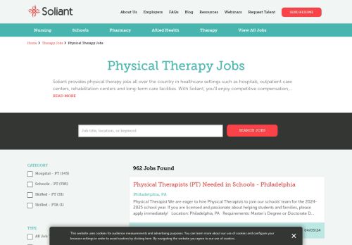 Soliant Corporate: Physical Therapy Jobs