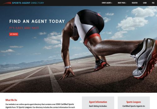 Sports Agent Directory