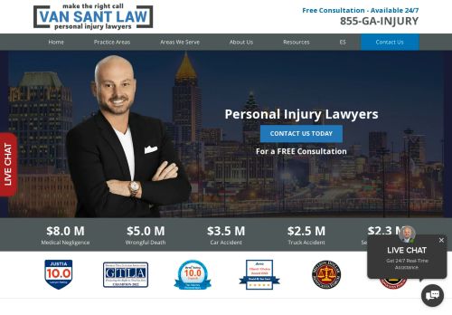 Van Sant Law, LLC | Personal injury lawyers in Atlanta GA