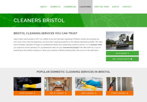 Vapor Clean Bristol