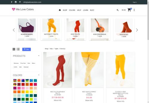 We Love Colors: Children's Tights