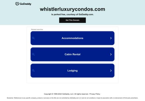 Whistler Luxury Condos 