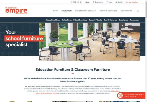 Empire Furniture Educational Furniture