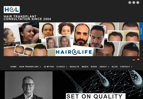 Hairforlife-international.com - Consultation for Hair Transplant