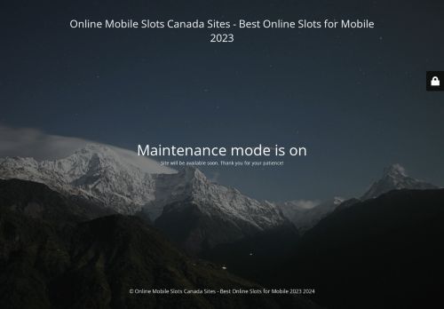 Canadian Online Mobile Slots