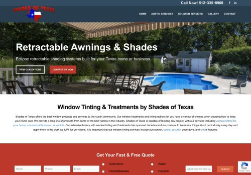 Shades of Texas Window Tinting | Austin Window Treatments