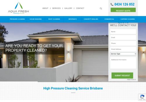 Aqua Fresh Cleaning Services | House Washing in Brisbane  Australia