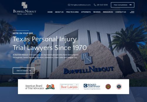 Personal Injury and Car Accident Lawyers in League City TX