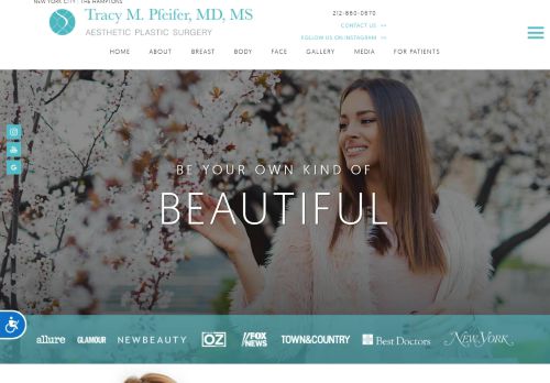 Dr. Tracy Pfeifer | Aesthetic plastic surgery in New York