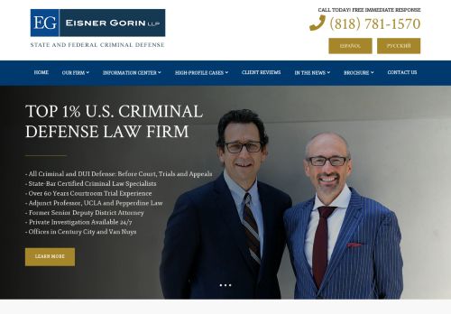 Eisner Gorin LLP | Los Angeles Criminal Lawyers