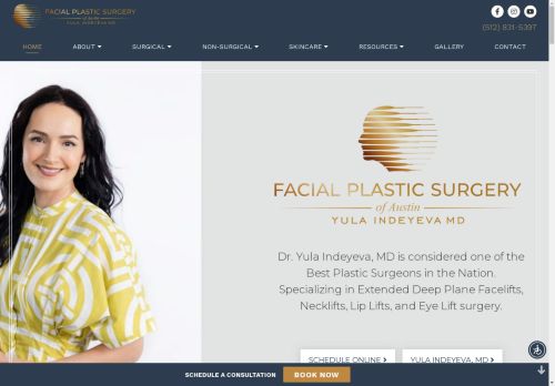 Dr. Yula Indeyeva | Best Facial Plastic Surgery in Austin, TX 