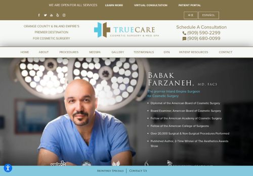 TrueCare | Cosmetic Surgeon Inland Empire CA