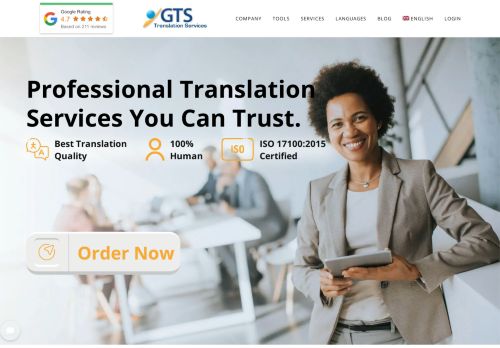 GTS Translation | Online Translation Services