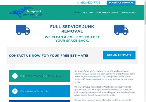 Humpback Junk | Junk removal service in Austin TX
