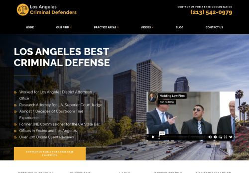 Hedding Law Firm | Criminal Lawyer in Los Angeles CA