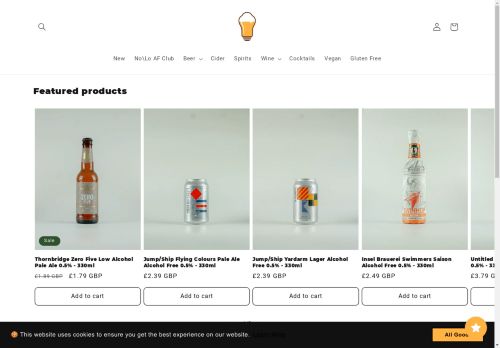 LightDrinks | Alcohol Free & Non Alcoholic Beer, Wine & Spirits