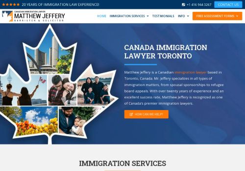 Canada Immigration Lawyer | Matthew Jeffery Law Firm