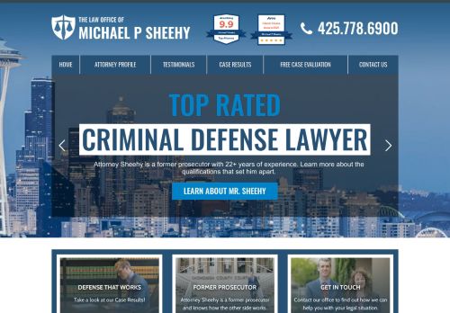 Michael P. Sheehy, PLLC | Criminal defense lawyer in Lynnwood WA