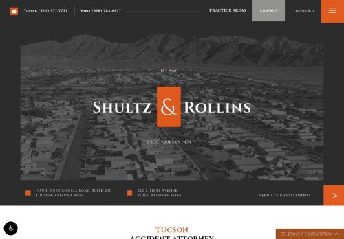 Shultz & Rollins | Medical Malpractice Attorney  in Tucson AZ