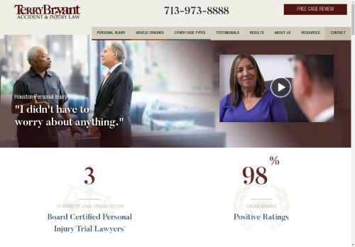 Terry Bryant Law | Accident and Injury lawyers in Houston TX