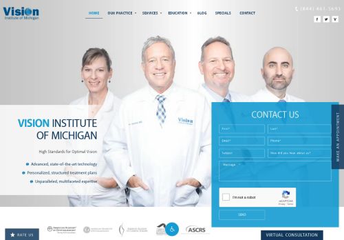 Vision Institute of Michigan | Ophthalmologist Eye Doctors in Detroit MI