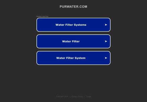 PUR Water Filters