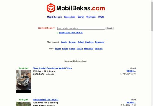 MobilBekas.com | Indonesian used car classifieds