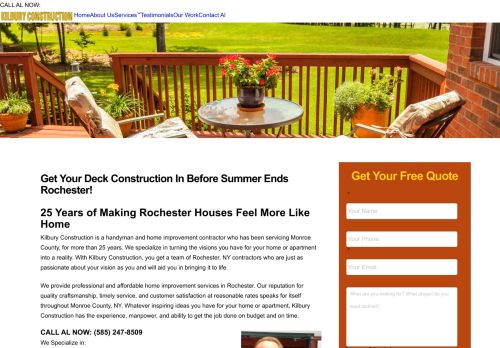 Kilbury Construction | Home renovation in Rochester NY