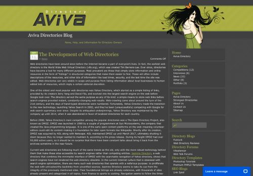 Aviva Directory: Blog