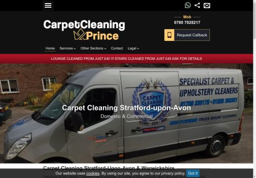 Carpet Cleaning Stratford upon Avon