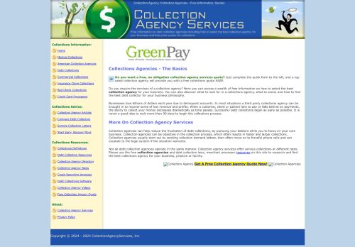 Collection Agency Services