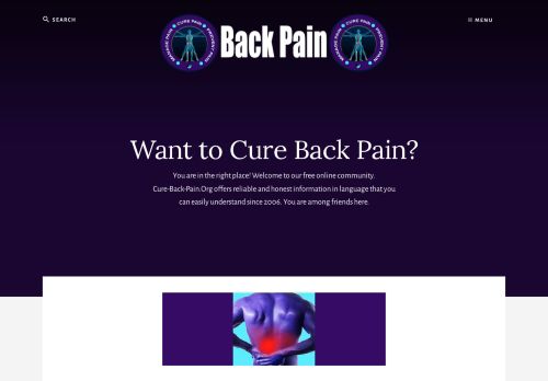 Cure for Back Pain