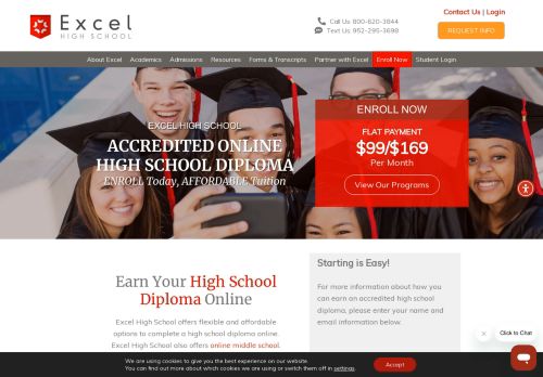 Excel High School | Accredited High School Diploma online