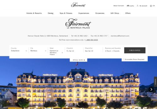 Fairmont: Le Montreux Palace