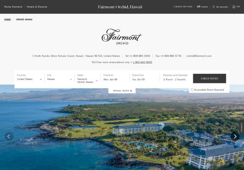 The Fairmont Orchid, Hawaii 