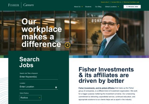  Fisher Investments Career Center    